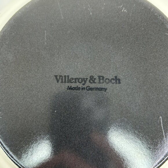 Villeroy & Boch Petite Fleur Enamel Saucepan With Lid 8" Floral Design Germany - Picture 8 of 13